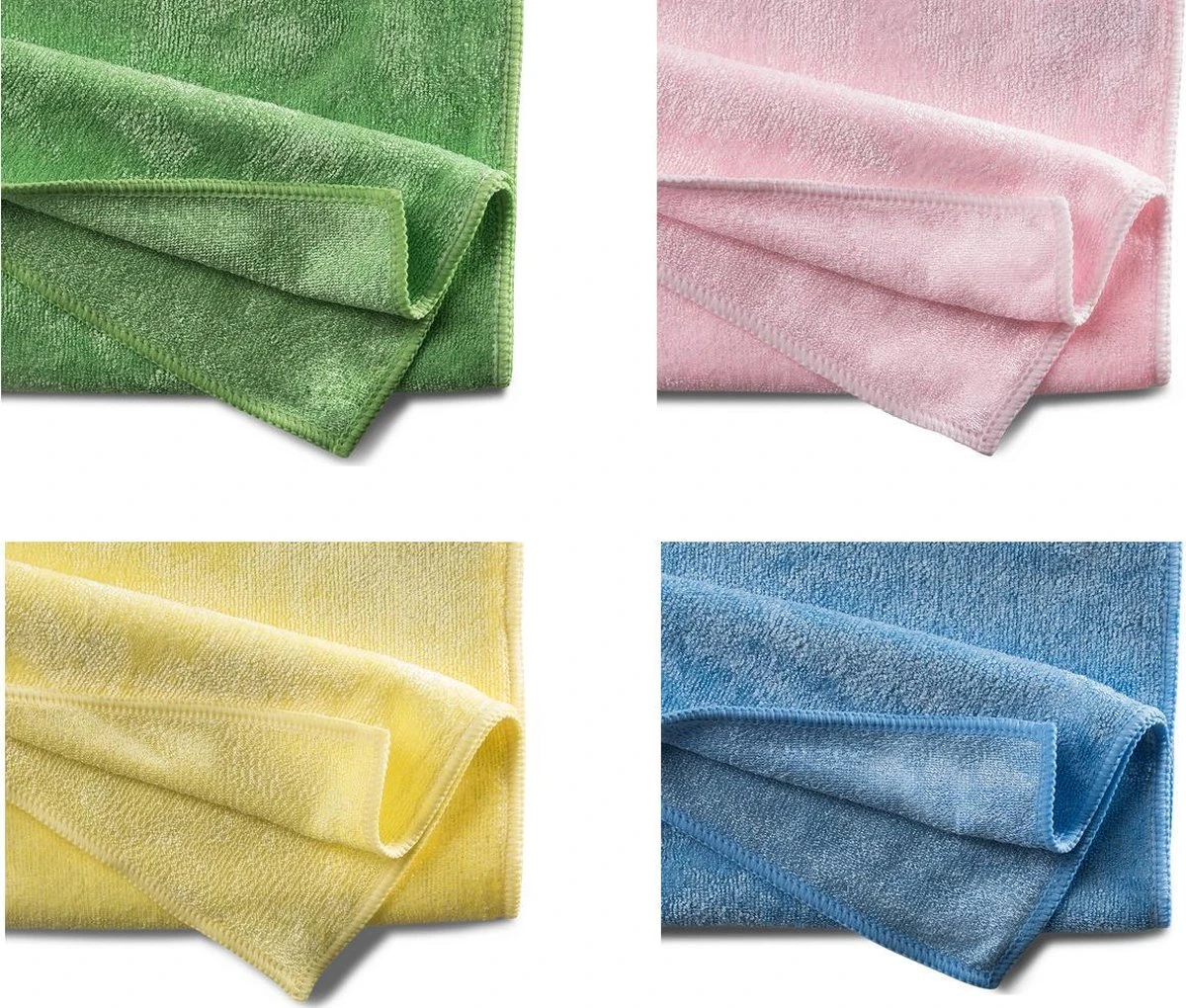 MAUS Microvezeldoekjes Professional - Groen - 10 Stuks - 40x40cm - Zonder Schoonmaakmiddel Effectief - Afbeelding 3