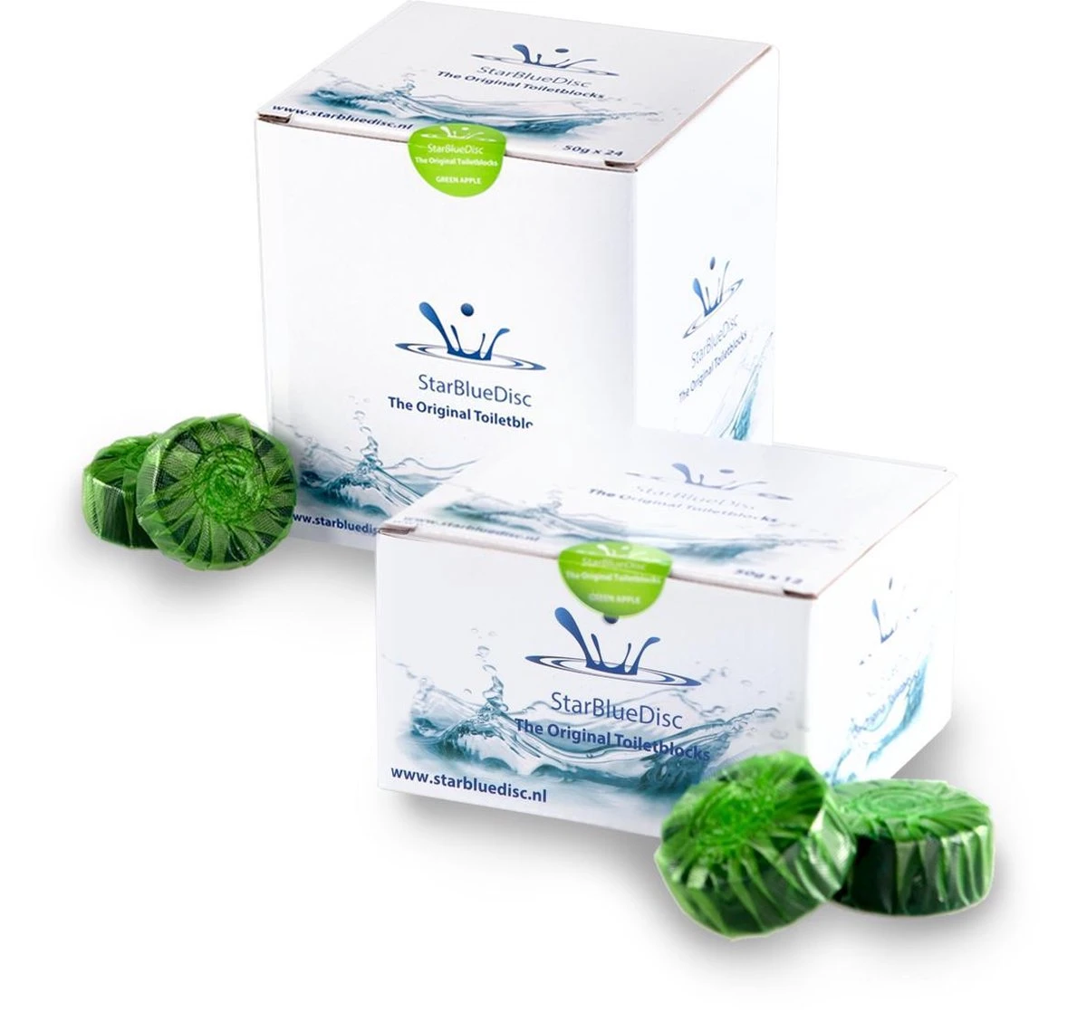Starbluedisc Toiletblok Jaarverpakking 24 Stuks Groen - Afbeelding 3