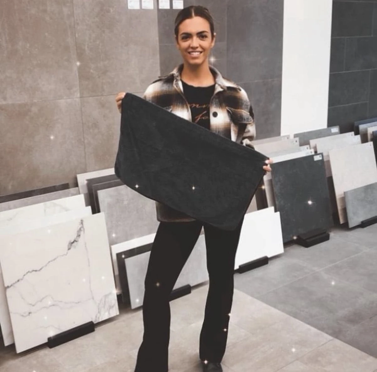 F.R.M. TEGELWERK QUICK DRY DROOGDOEK™ BADKAMER 40X40 - Afbeelding 3