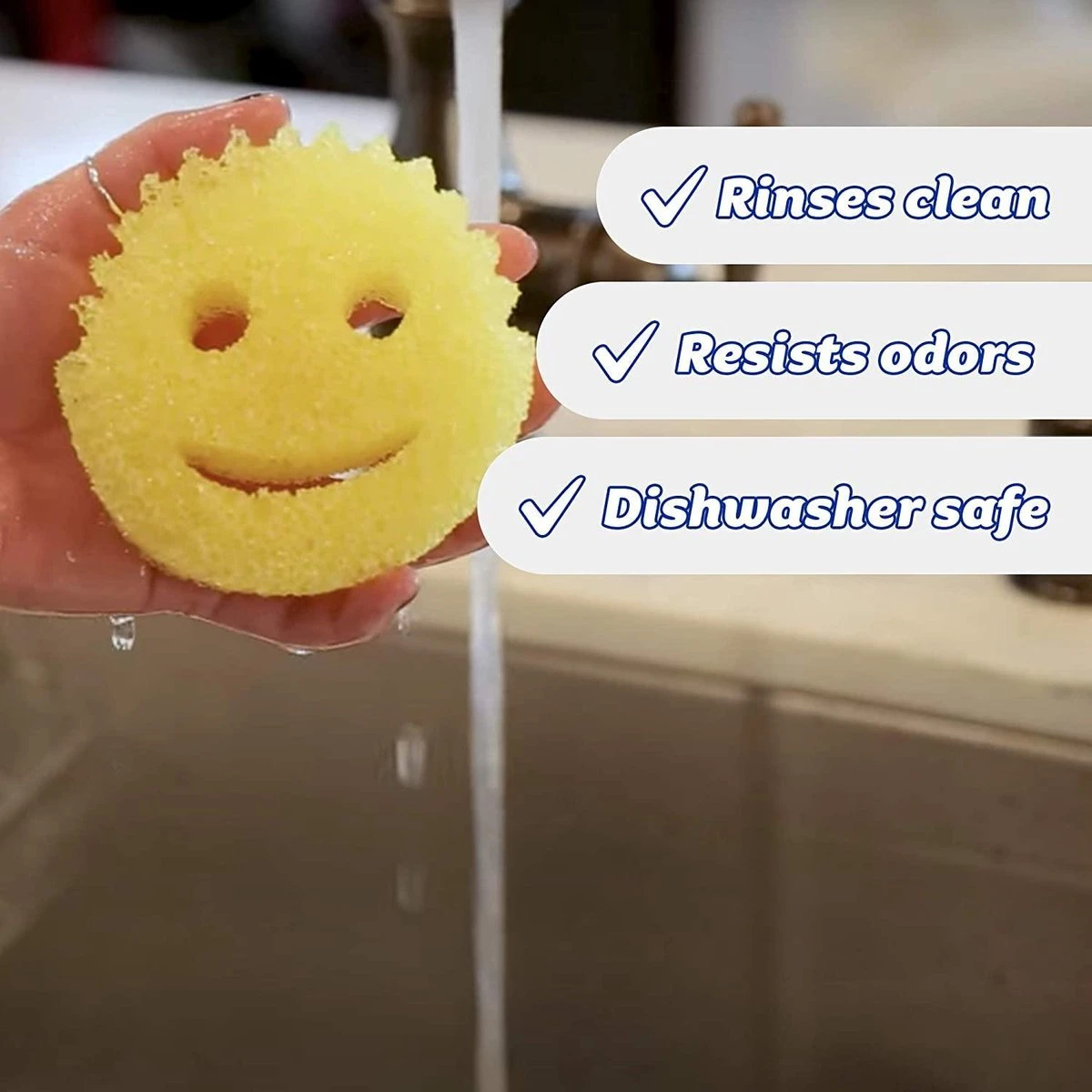 Scrub Daddy Spons Original 8 Pack - Krasvrij Schoonmaken - Afbeelding 7