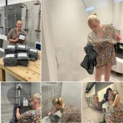 F.R.M. TEGELWERK QUICK DRY DROOGDOEK™ BADKAMER 40X40