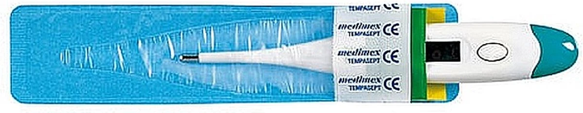 Tempasept Thermometerhoes - 30 Thermometerhoezen Voor Koortsthermometer