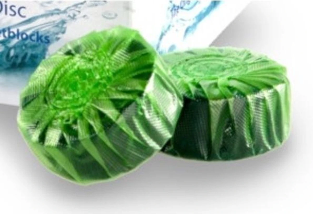 Starbluedisc Toiletblok Jaarverpakking 24 Stuks Groen - Afbeelding 5