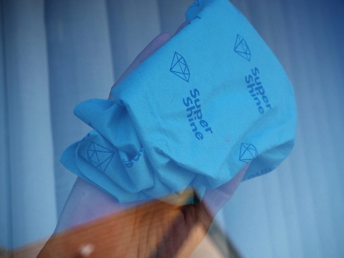 Super Shine Microvezel Schoonmaakdoek - Large - 40 X 35 Cm - Wasbaar - Supersterk - Hygiënisch - Afbeelding 5