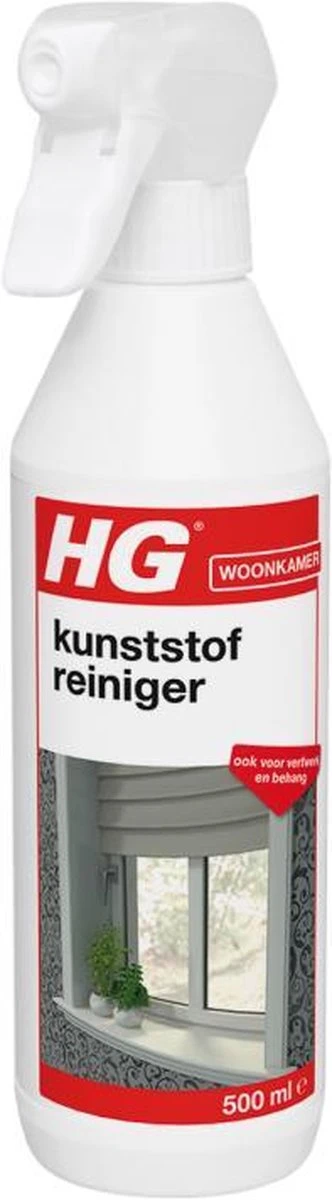 HG Kunststof Reiniger - 500ml - Intensieve Reiniger - Afbeelding 2