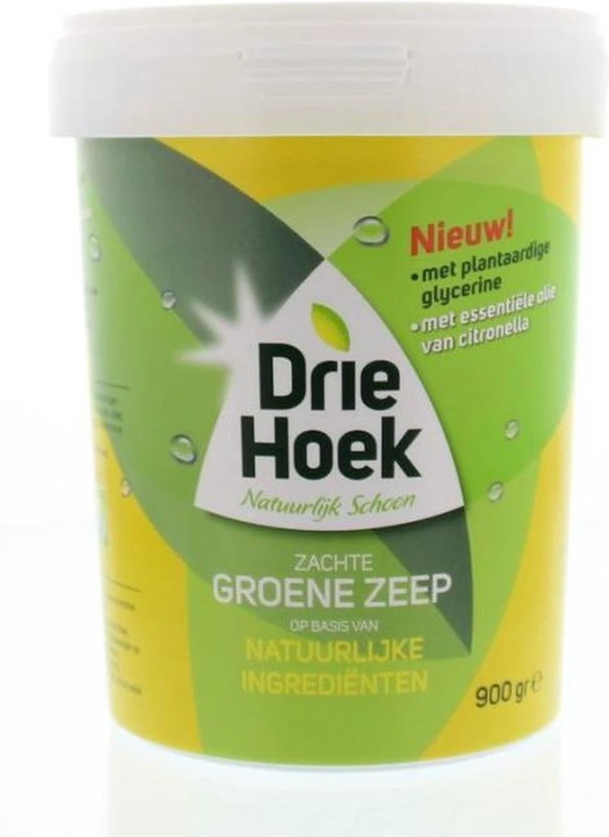 Driehoek Groene Zeep 900 Gr - Afbeelding 2